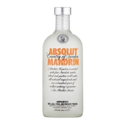 Absolut Mandrin 1 L วอดก้า / เตกีล่า vodka / tequila ยกลัง 12 ขวด 8000 บาท