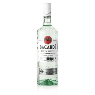 Bacardi White Rum 1 L   ยกลัง 12 ขวด 7200 บาท