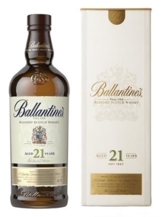 Ballantine's 21 years old 700 ML เหล้า whiskey ยกลัง 12 ขวด 26500 บาท