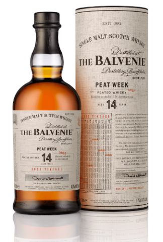 Balvenie 14 Years Peat Week    ยกลัง 12 ขวด 32500 บาท (ลัง 6 ขวด 16800 บาท)