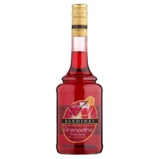 Bardinet Grenadine Syrup 1 L ลิเคียว (ก่อนอาหาร) liquor ยกลัง 12 ขวด 5600 บาท