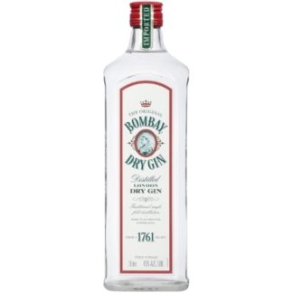 Bombay Original London Dry Gin 1 L วอดก้า / เตกีล่า vodka / tequila ยกลัง 12 ขวด 9900 บาท (40%)