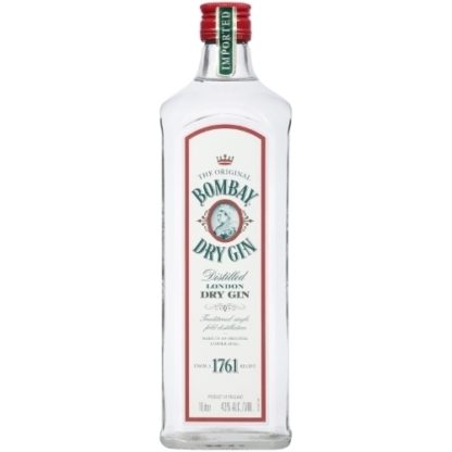 Bombay Original London Dry Gin 1 L วอดก้า / เตกีล่า vodka / tequila ยกลัง 12 ขวด 9900 บาท (40%)