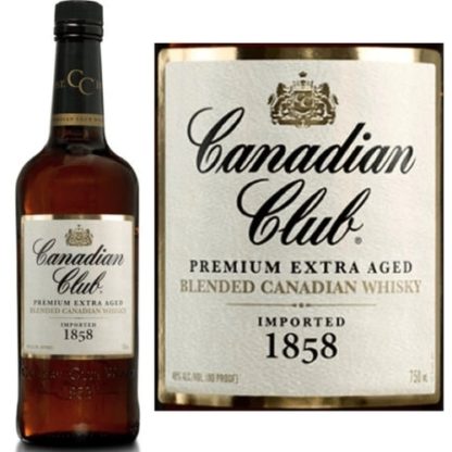 Canadian Club Original 750 ML   ยกลัง 12 ขวด 6500 บาท (40%)
