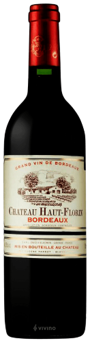Chateau Haut-Florin Bordeaux Rouge    ยกลัง 12 ขวด 7000 บาท