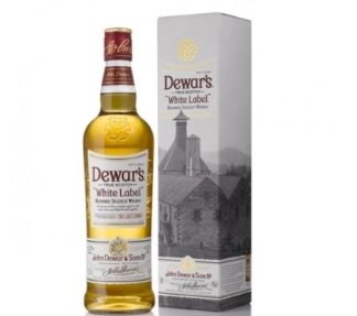 Dewar's White Label 1 L เหล้า whiskey ยกลัง 12 ขวด 7500 บาท