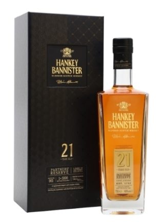 Hankey Bannister 21 Years Old 700 ML เหล้า whiskey ยกลัง 6 ขวด 13200 บาท