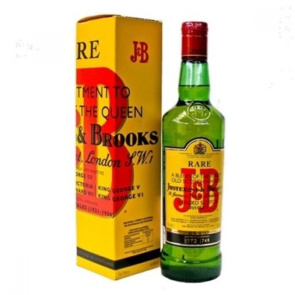 J & B Rare 750 ML เหล้า whiskey ยกลัง 12 ขวด 7900 บาท