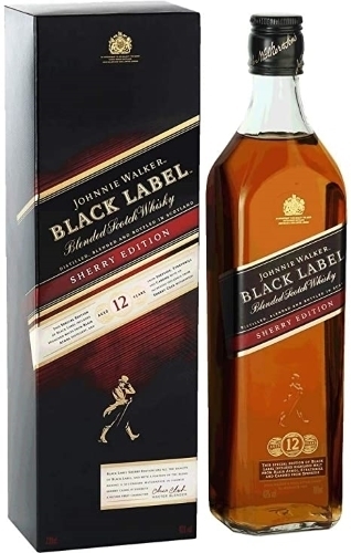 Johnnie Walker Black Label Sherry Edition 1 L   ยกลัง 12 ขวด 13500 บาท (40%)