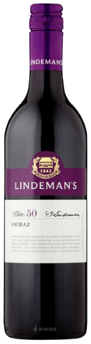 Lindeman's Bin 50 Shiraz  ไวน์ wine ยกลัง 12 ขวด 5900 บาท