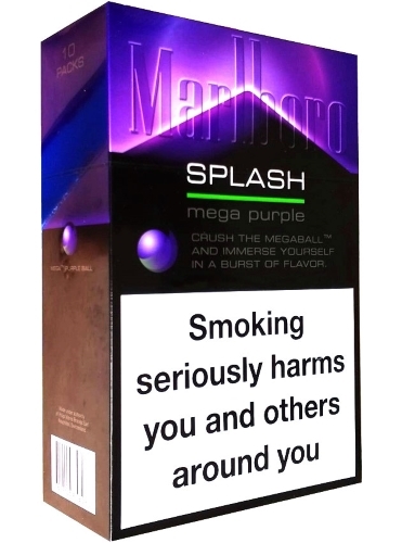 Marlboro Splash Mega Purple  บุหรี cigarette