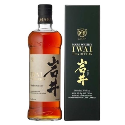 Mars Iwai Tradition Blended Whisky 750 ML เหล้า whiskey ยกลัง 12 ขวด 21500 บาท