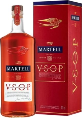 Martell Vsop Red Barrels 1 L เหล้า whiskey ยกลัง 12 ขวด 22000 บาท