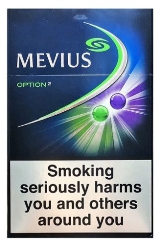 Mevius Option 2    (Country : Japan Tar : 4 mg NIcotine : 0.4 mg Carbon : 4 mg)