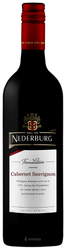 Nederburg Foundation Cabernet Sauvignon  ไวน์ wine ยกลัง 12 ขวด 6000 บาท