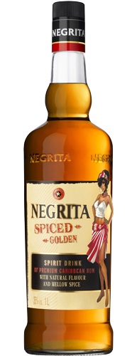 Negrita Spced Golden 700 ML   ยกลัง 12 ขวด 550 บาท (35%)