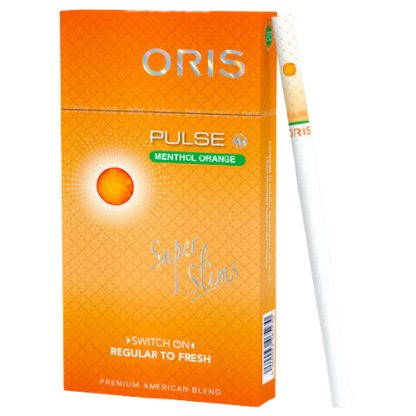 Oris Menthol Orange  บุหรี cigarette (1 เม็ดบีบ)