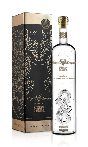 Royal Dragon Imperial 1 L วอดก้า / เตกีล่า vodka / tequila ยกลัง 12 ขวด 33400 บาท