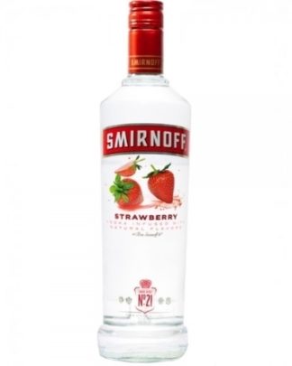 Smirnoff Strawberry 750 ML วอดก้า / เตกีล่า vodka / tequila ยกลัง 12 ขวด 6000 บาท