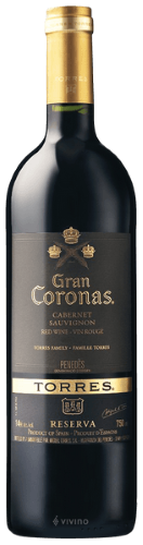 Torres Gran Coronas Reserva Cabernet Sauvignon  ไวน์ wine ยกลัง 12 ขวด 8800 บาท