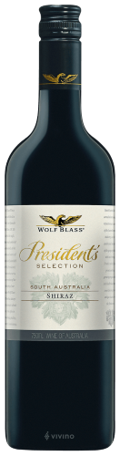 Wolf Blass President's Selection Shiraz  ไวน์ wine ยกลัง 12 ขวด 11000 บาท