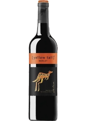 Yellow Tail Merlot  ไวน์ wine ยกลัง 12 ขวด 6200 บาท