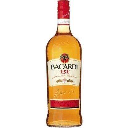 bacardi 151 1 L วอดก้า / เตกีล่า vodka / tequila