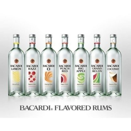 bacardi flavored rums 1 L วอดก้า / เตกีล่า vodka / tequila
