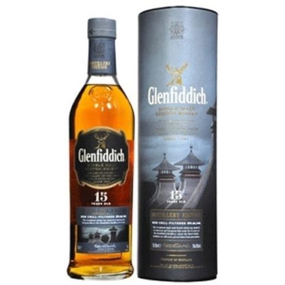 glenfiddich 15 years distillery edition 1 L ซิงเกิ้ลมอลต์ single malt ยกลัง 12 ขวด 28000 บาท