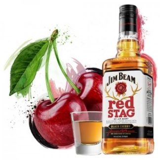 jim beam red stag 1 L เหล้า whiskey ยกลัง 12 ขวด 7800 บาท