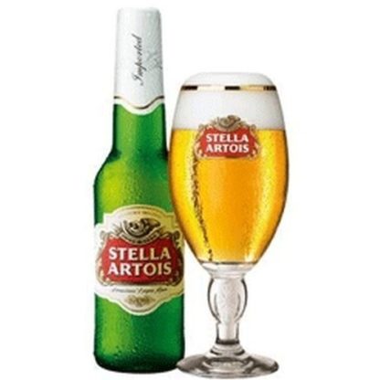 stella artois 330 ML เบียร์ beer ยกลัง 24 ขวด 2800 บาท