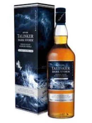 talisker dark storm 1 L ซิงเกิ้ลมอลต์ single malt ยกลัง 12 ขวด 19000 บาท